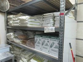 Metal Rack with 4 Shelves Contents Not Included