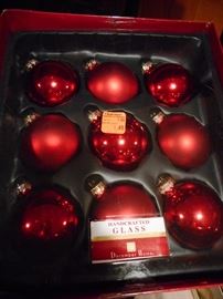 BOXES..I MEAN BOXES of ALL kinds  of Ornaments. Glass, Unbreakable, Decorative, Plain,
