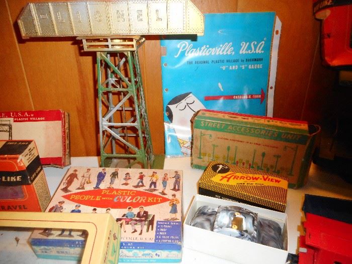Plasticville Some in Original Boxes