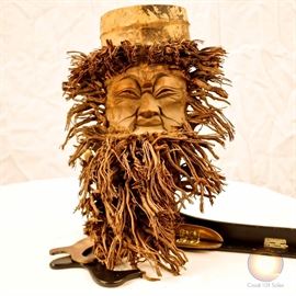 Bamboo Root Carved Mask – Huizhou China