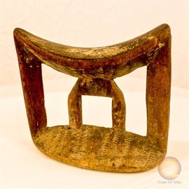 Arussi or Kambata Hand Carved Wooden Pillow Headrest – Ethiopia