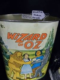Wizard of OZ 1939 Trash Can