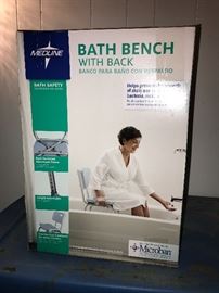 Brand new in box - bath bench