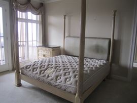 King Bedroom Set includes Bed, Night Stand, and Armoire 