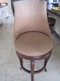 3 Bar Stools by Hancock and Moore 