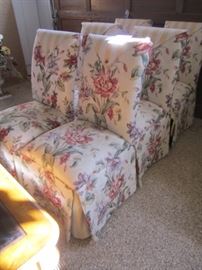 6 Parson Chairs 