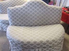Pair of Loveseats by Century 