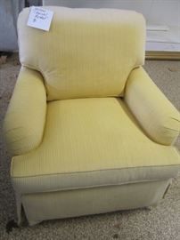 Yellow Swivel Chair 