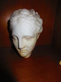 Chalkware Bust After the Antique