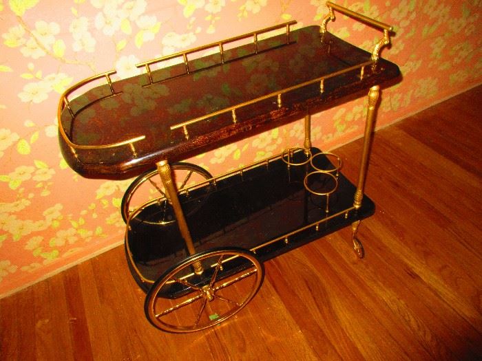 Mid-Century Modern Bar Cart