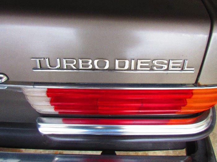 1980 Mercedes Benz 300 SD Turbo Diesel 