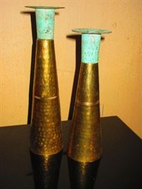 Brass & Copper Candlesticks