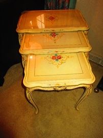 French-Style Nesting Tables 