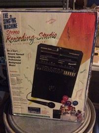 The Singing Machine, Stereo Recording Studio, Karaoke Machine