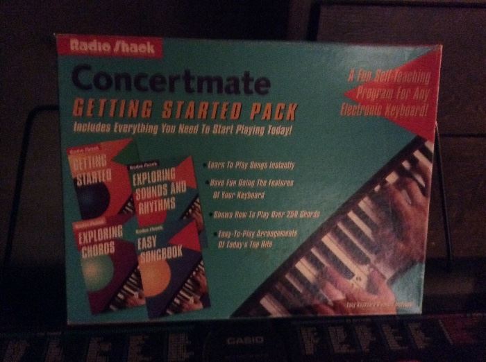 Radio Shack Concertmate Getting Started Pack 