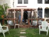 Mesquito cover and patio furniture