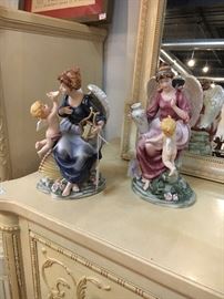 Porcelain angels