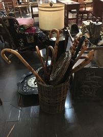 Carved Wooden Canes