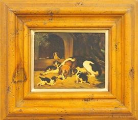 1980's oil on board by S.H. Lee, Chinese