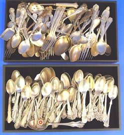 Sterling lots (Approx. 50 troy oz)