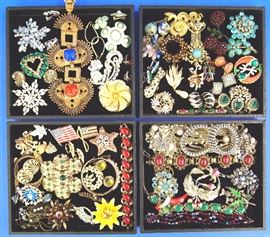 Costume jewelry lots