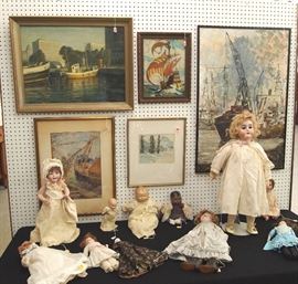 Art work and dolls