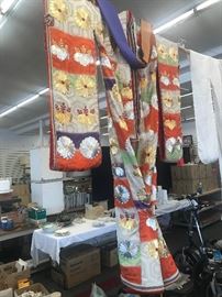 Japanese silk wedding Kimono 