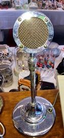 Vintage Estatic Microphone Labratory Microphone 