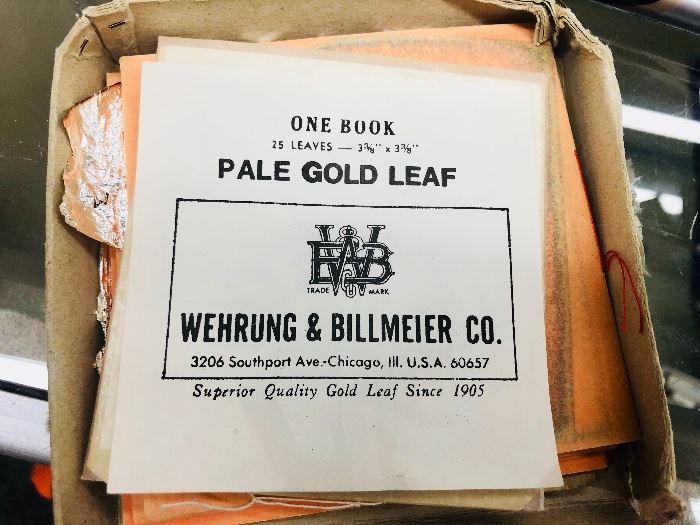 Vintage Gold Leaf 