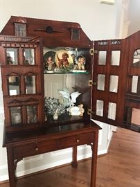 Unique and beautiful- Maitland-Smith- Victorian Doll House Bar- here it is used to store collectibles 