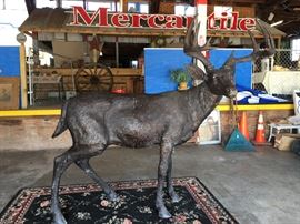 Bronze over Brass Full-Sized Deer