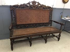 Jacobean Bench from 1930s-40s
