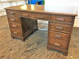 Solid Oak Desk