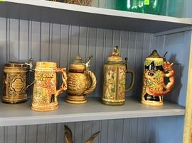 German Beer Steins