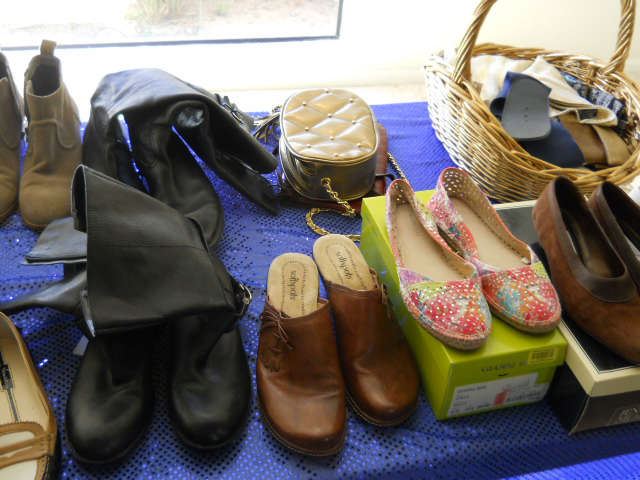 Designer ladies size 8&9 shoe most never worn and Leather Boots