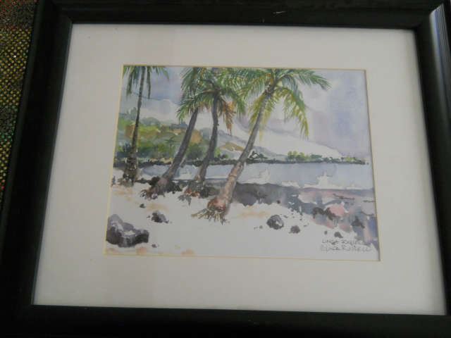 Print form noted Hawaii artist