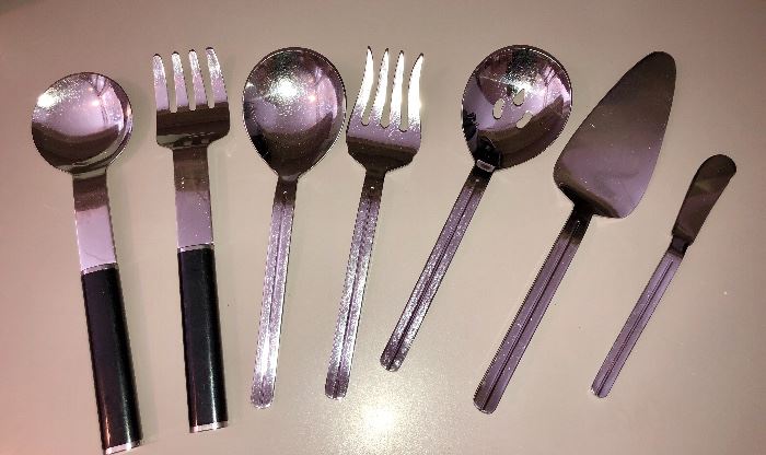 Really neat contemporary set of flatware
