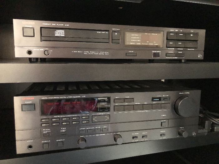 Luxman Receiver and CD player