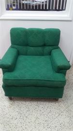 1950s Atomic Green chair