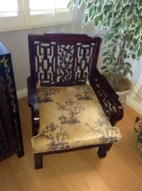Rosewood chairs replicas of those in the Imperial Palace