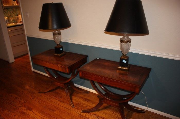 Pair of Theodore Alexander tables