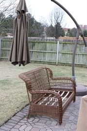 Nice outdoor wicker set (cushions not shown)