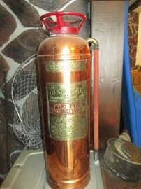 Vintage fire extinguisher 