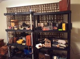 Cameras, movie cameras, projectors, photo equipment. So much!