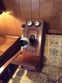 Closeup of Kellogg phone