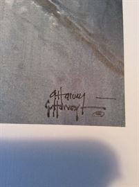 G. Harvey signed numbered limited edition prints