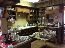 Full vintage kitchen