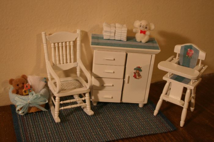  Miniature Baby's Room  http://www.ctonlineauctions.com/detail.asp?id=682974