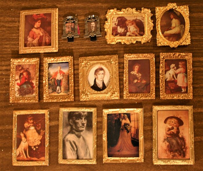  Miniature Collection of long lost family portraits  http://www.ctonlineauctions.com/detail.asp?id=682958
