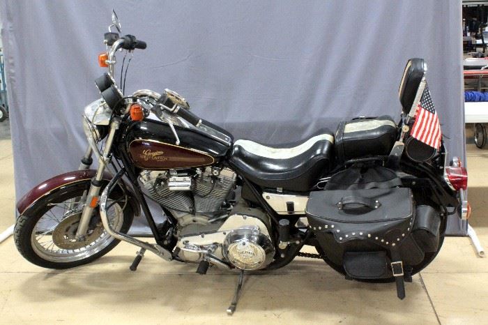 1984 Harley-Davidson FXRDG 80ci V2 Evolution Model Motorcycle, VIN # 1HD1EEL27EY254229, Only 853 Made, 70 HP, 1340 cc 4 Cycle Engine, 34,697 Miles